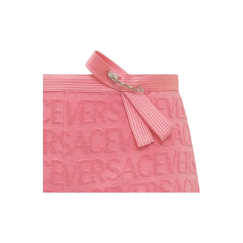 VERSACE Casual Shorts Women's Pink-2