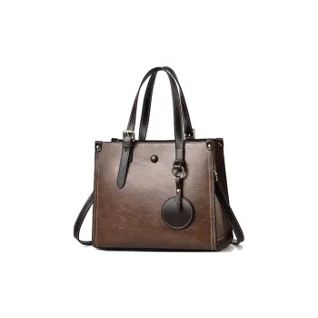 Bywhich PU Handbag Women's Brown