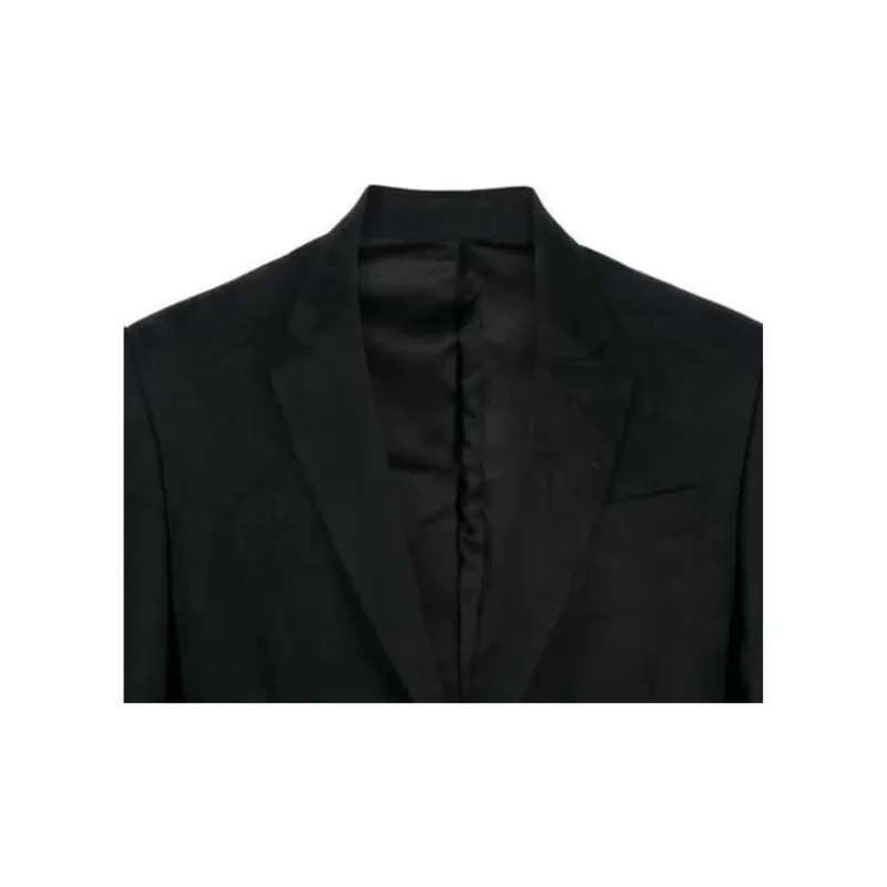VERSACE Barocco Silhouette Virgin Wool Blazer-1