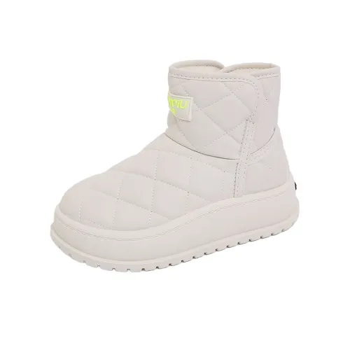 HUANQIU Warm Wear-Resistant Slip-Resistant Short Snow Boots Women's