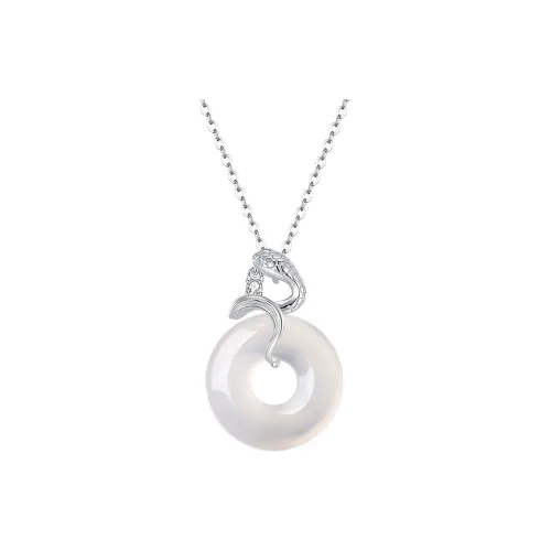 Drunk On The City Chalcedony Necklaces Women's
