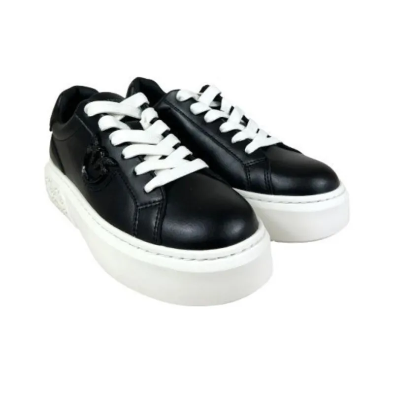 PINKO YOKO Low Top Skateboard Shoes Women's Black-2