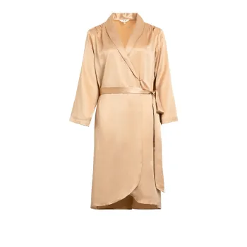 Silk Boundary Bath Robes Women's