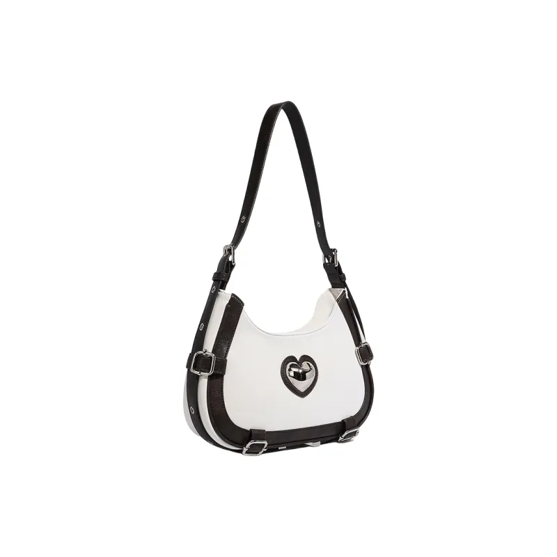 OCTSUI PU Shoulder Bag Regular Women's Khaki/Ecru/Pink/Blue-7