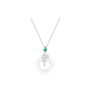 Teddy Bear Collection Chalcedony Necklaces Women's