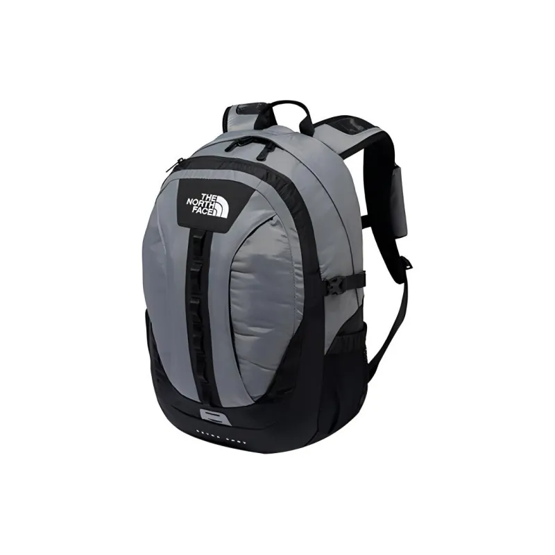 THE NORTH FACE Polyester Backpack Regular Unisex Black & Gray-0