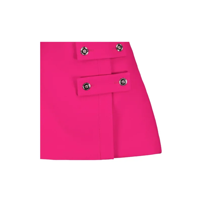 VERSACE Casual Short Skirts Women's Red-2