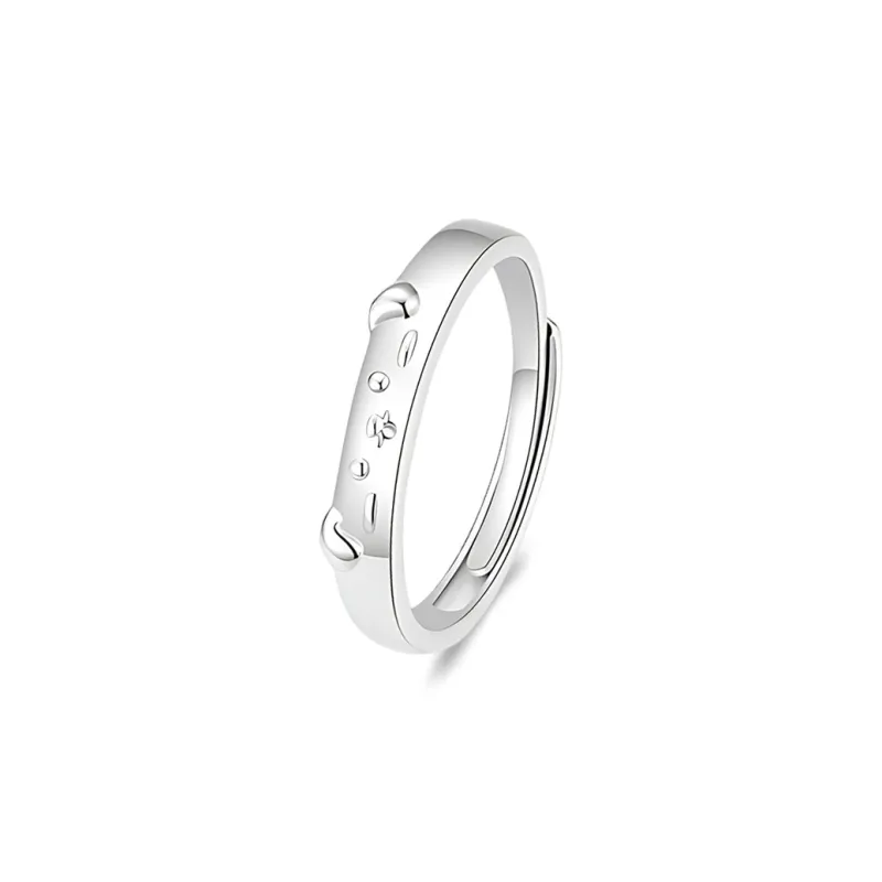 GUDS GAVE S999 Fine Silver Rings Unisex-0
