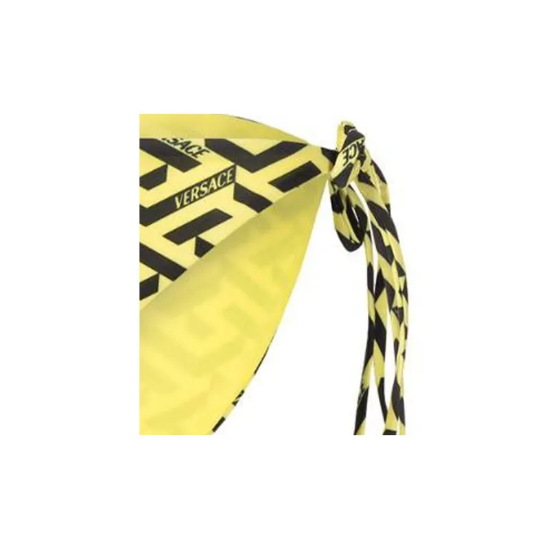 VERSACE Swimming Shorts Women's Yellow-3