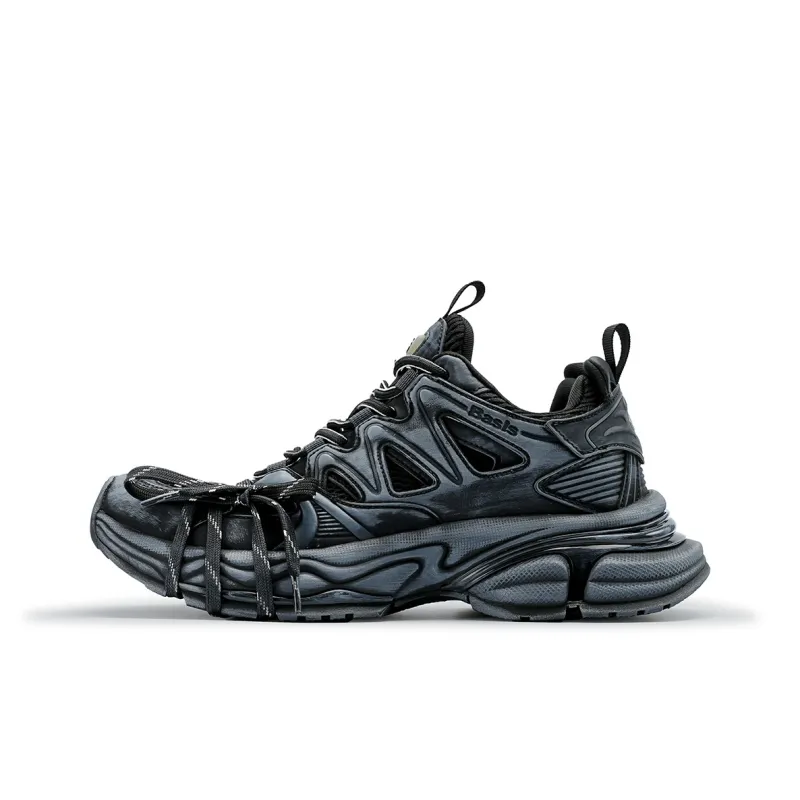 K-WANG Paris Breeze Anti-Slip And Wear-Resistant Height Increasing Low-Top Chunky Sneakers Unisex-42