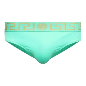 VERSACE Greca Border Stretched Swim Shorts