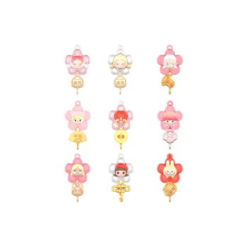 POP MART Cute Beads Continuous Opening Charm Collection Blind Box Products Single Blind Box/whole Box 8 Pcs