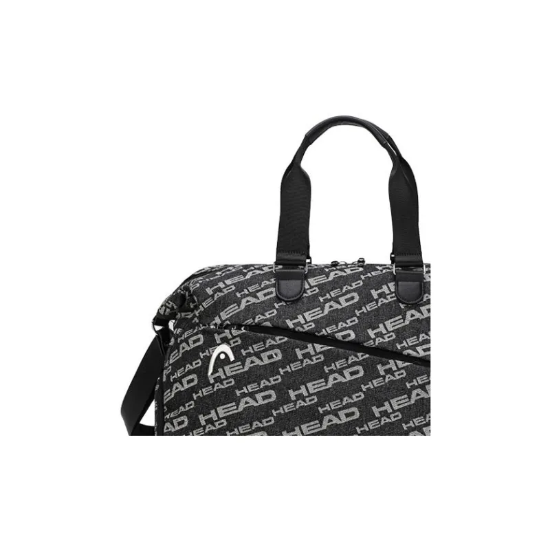 HEAD Fabric Shoulder Bag Crossbody Bag Handbag Large Size Unisex Black-2