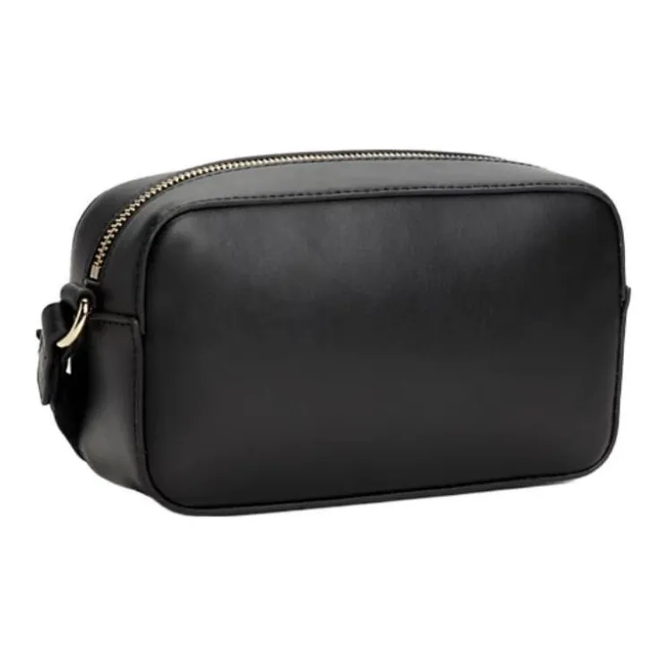 Tommy Hilfiger Polyurethane Camera Bag Shoulder Bag Crossbody Bag Regular Women's Black-1