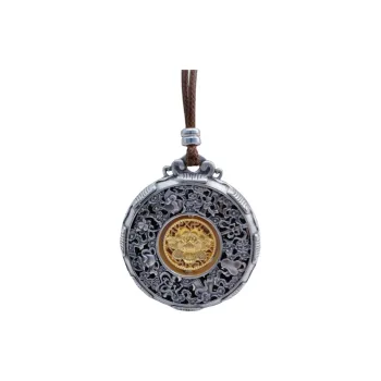 BKBU 999 Fine Silver Foot Silver Pendants Unisex