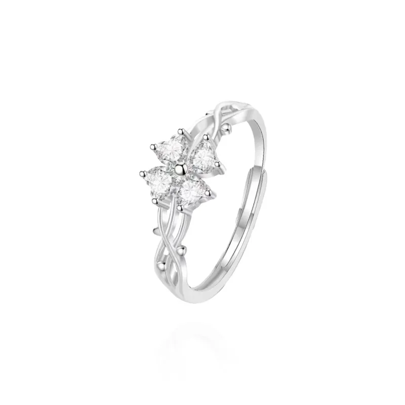 NUSQ 999 Fine Silver Rings Unisex-6