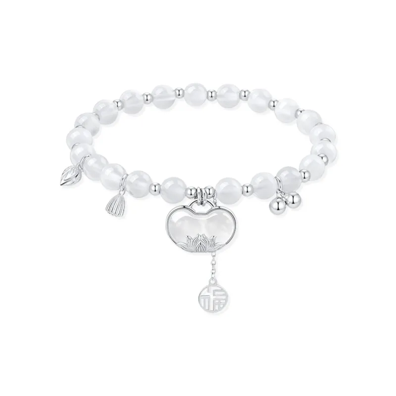 OSSINMI Chalcedony Jade Bracelets Women's-0