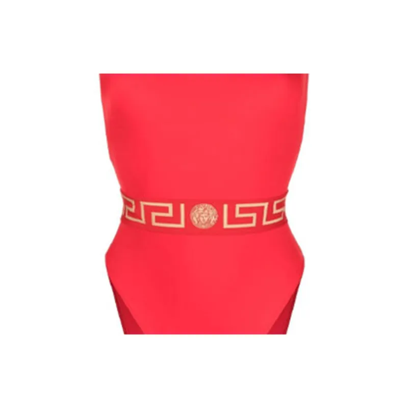 VERSACE Swim One Piece 'Red'-4