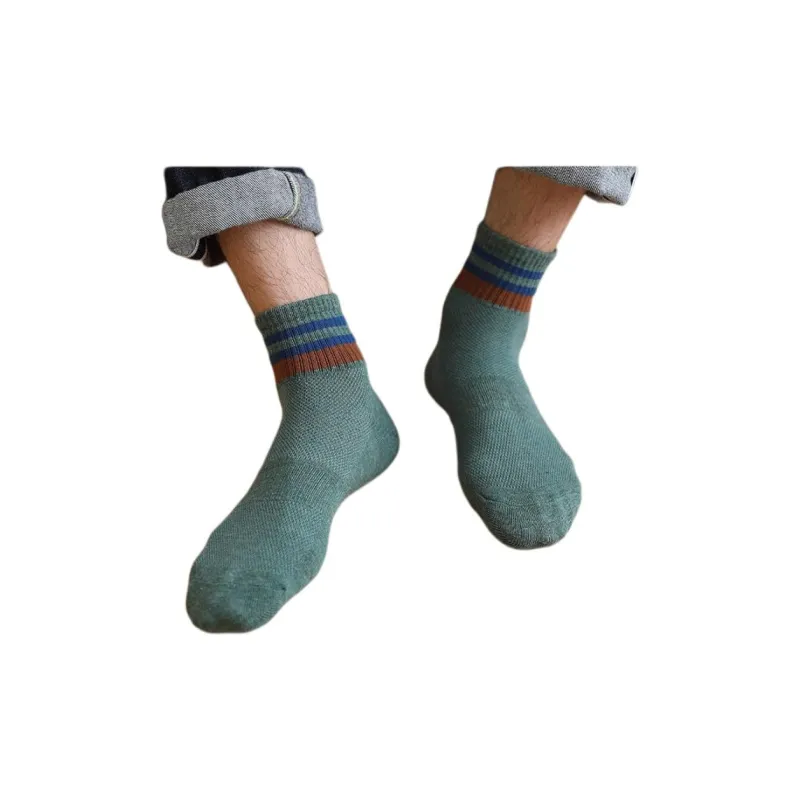 MIIOW Mid Calf Socks Men's 5 Pack-3