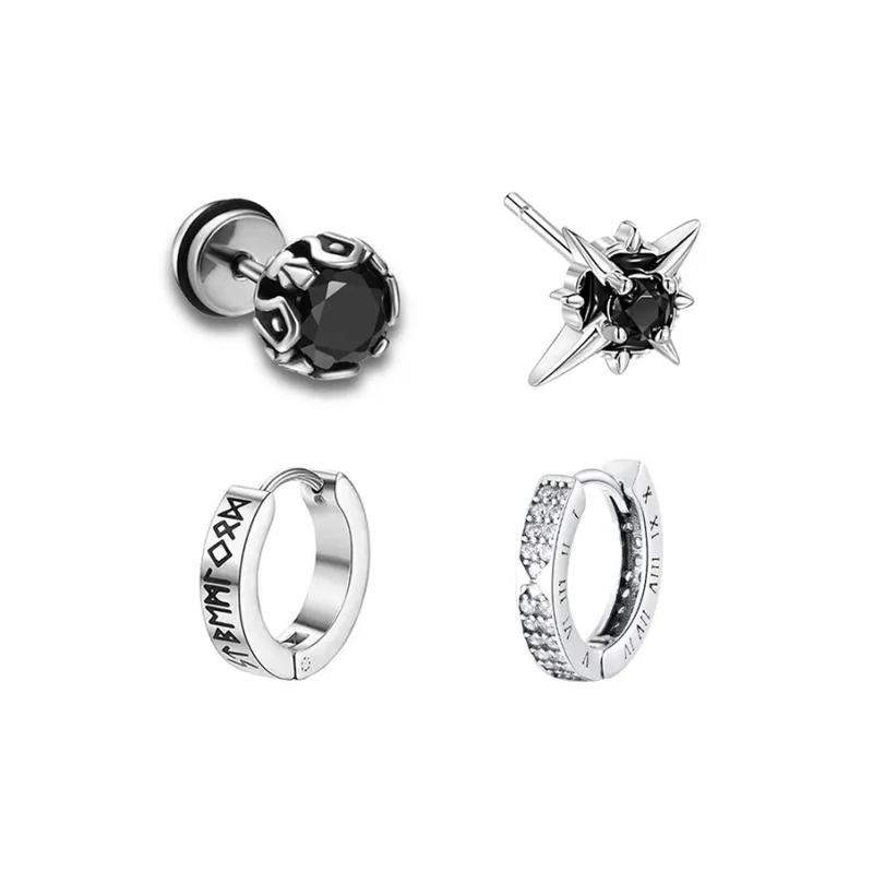 SECU Everyday Commute Students Stud Earrings Unisex-7