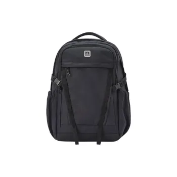 SEM/R Fabric Backpack Large Size Unisex Black