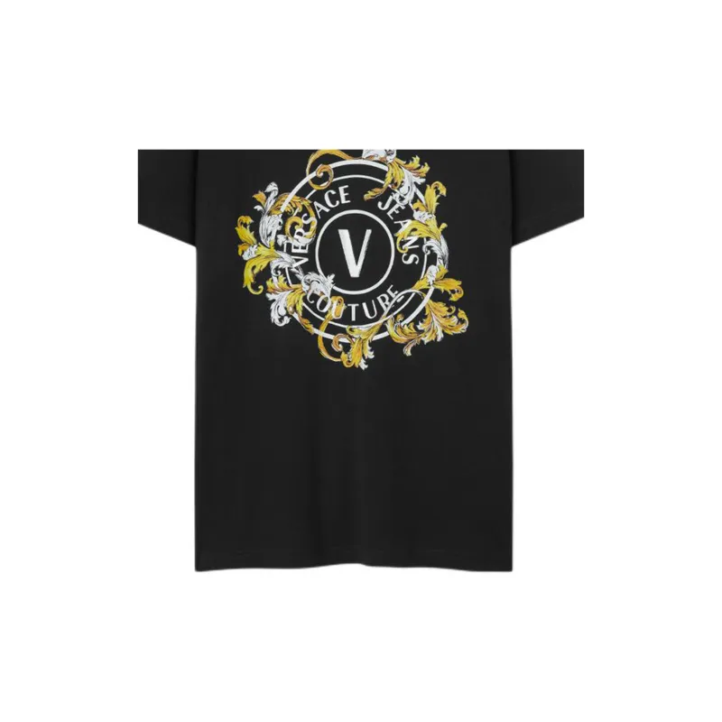 VERSACE Baroque Logo T Shirt-7