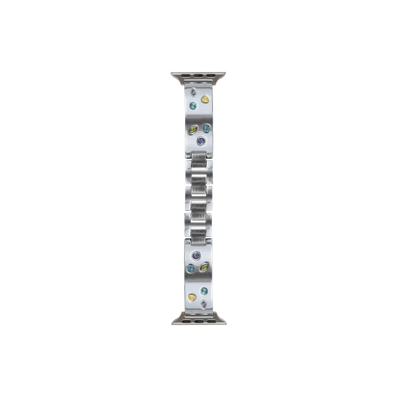 PULAISI Compatibility AppleWatch Ultra1/2/iwatch9/8/7/6/SE Apple Compatibility Watch Band 169mm Metal-41