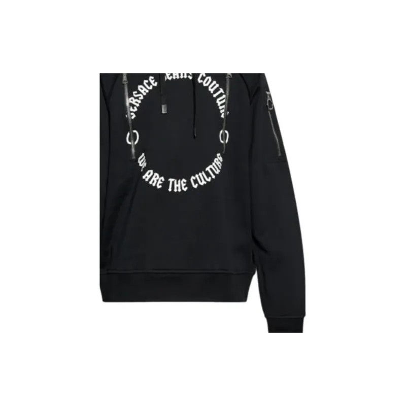VERSACE Logo Hoodie Sweater-3