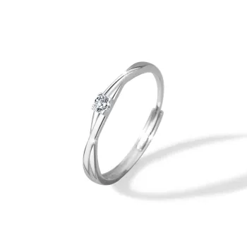 JITAIXIANG S925 Silver Rings Unisex