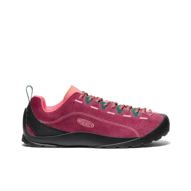 KEEN Jasper Anti Slip Wear Resistant Low Top Outdoor Shoes Women's Red Black-1