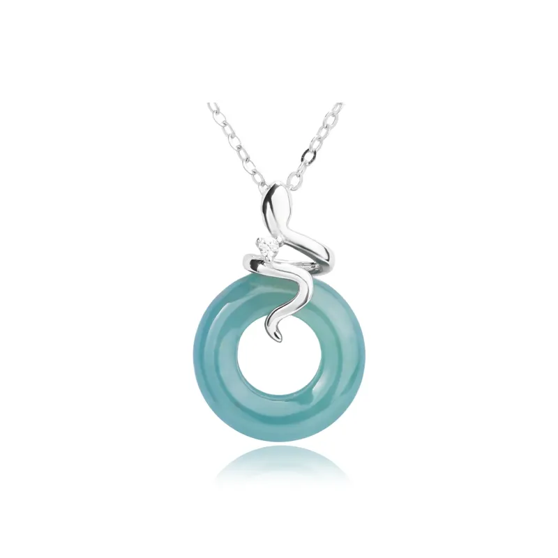 CHINA GOLD Ice Glutinous Necklaces Women's-6