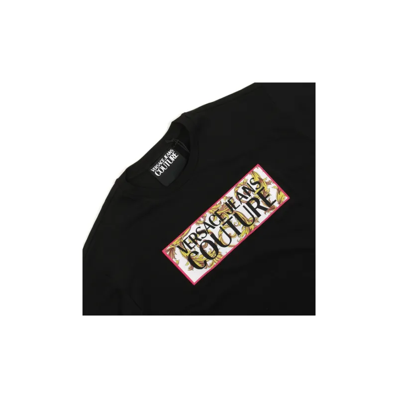 VERSACE T Shirts Men Black-3