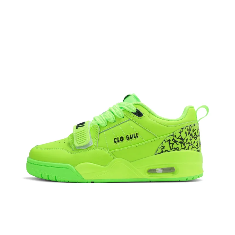 GLO BULL Skateboard Shoes Unisex Low Top Black-60