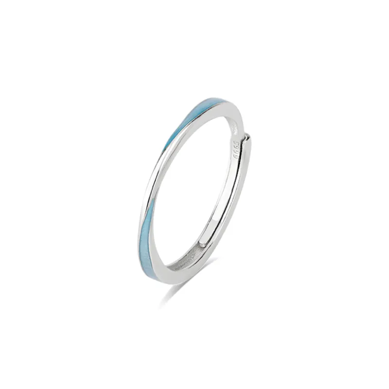 Seven Seven Silver Jewelry S999 Fine Silver Rings Unisex-2