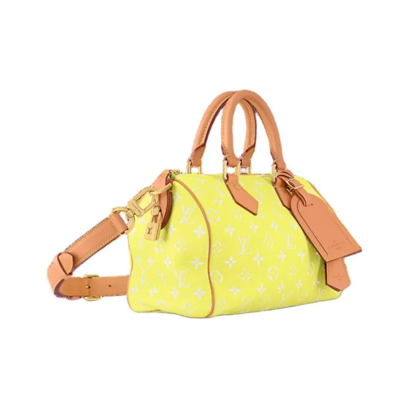 LOUIS VUITTON Speedy P9 Bandouliere 25 Lemonade Yellow-2