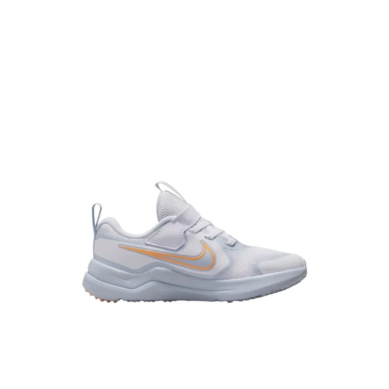 Nike Cosmic Runner Anti Slip Wear Resistant Low Top Kids Lifestyle Shoes White/Cream Peach Kids'-1