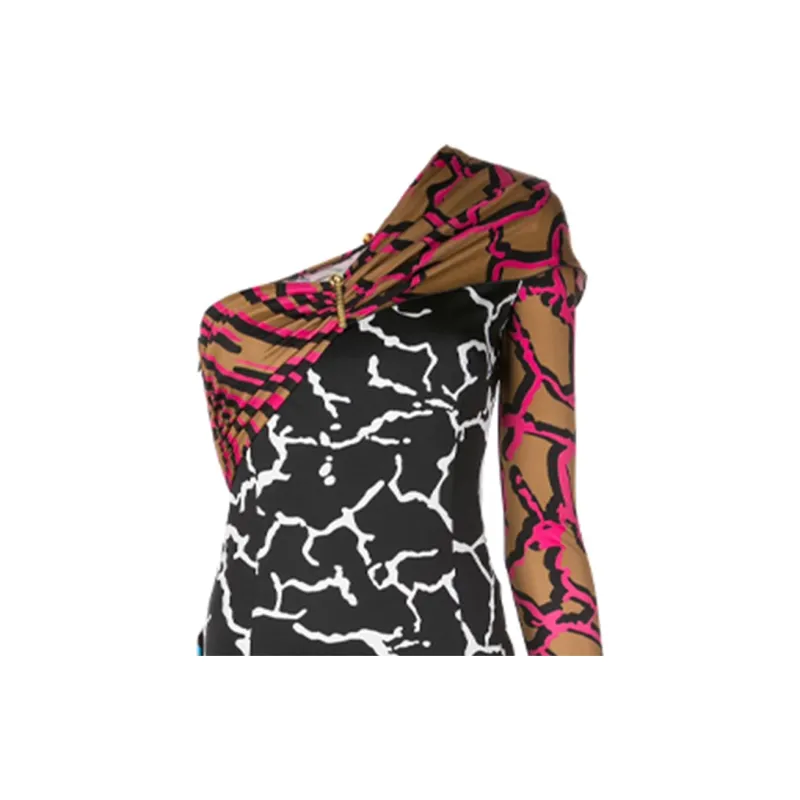 VERSACE Long-Sleeved Dresses Women's Multicolor-4