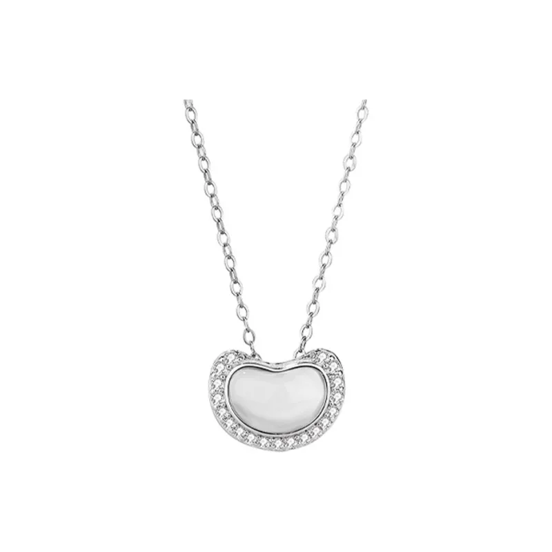 CHINA GOLD Chalcedony Necklaces Women's-4