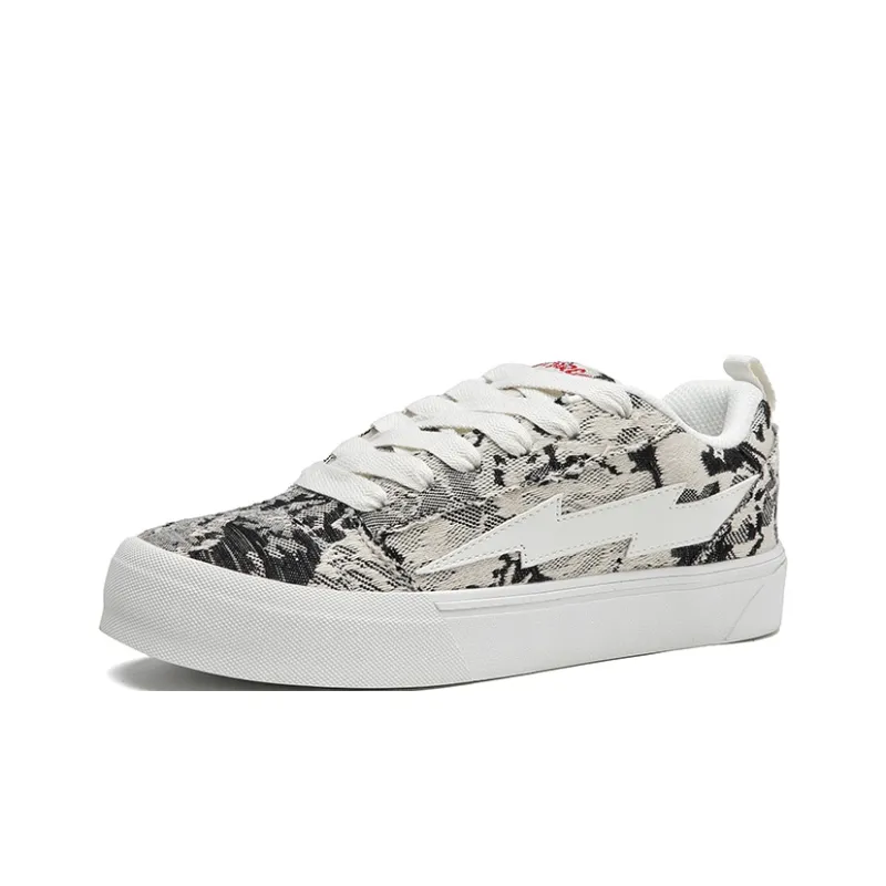 Siningdynamic Anti Slip Wear Resistant Low Top Skateboard Shoes Unisex-1