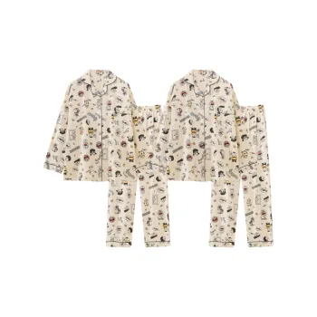 Good Fortune Pajama Set Unisex Image Color