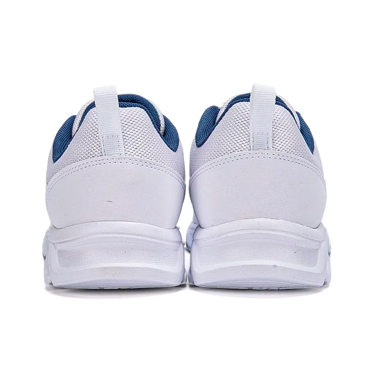 361° Cushioning Slip Resistant Low Top Running Shoes Men's White Blue-4