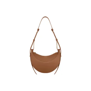 Polene Calfskin Shoulder Bag Crossbody Bag Regular Women's Brown