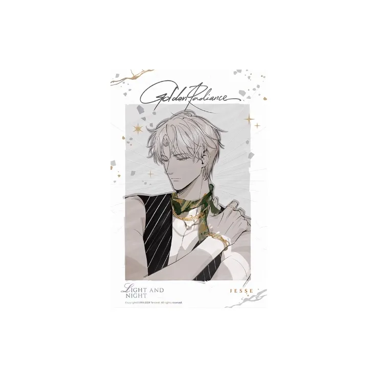 The Love Of Light And Night Xiaoling Night Song Collection Flash Base Anime Artboard Prints-3