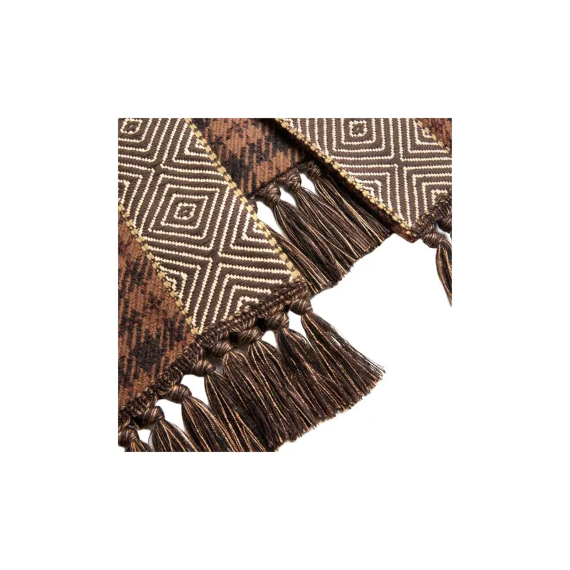 Valentino Checked Cape Coat-6