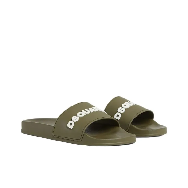 DSQUARED2 Embossed logo Slides-2