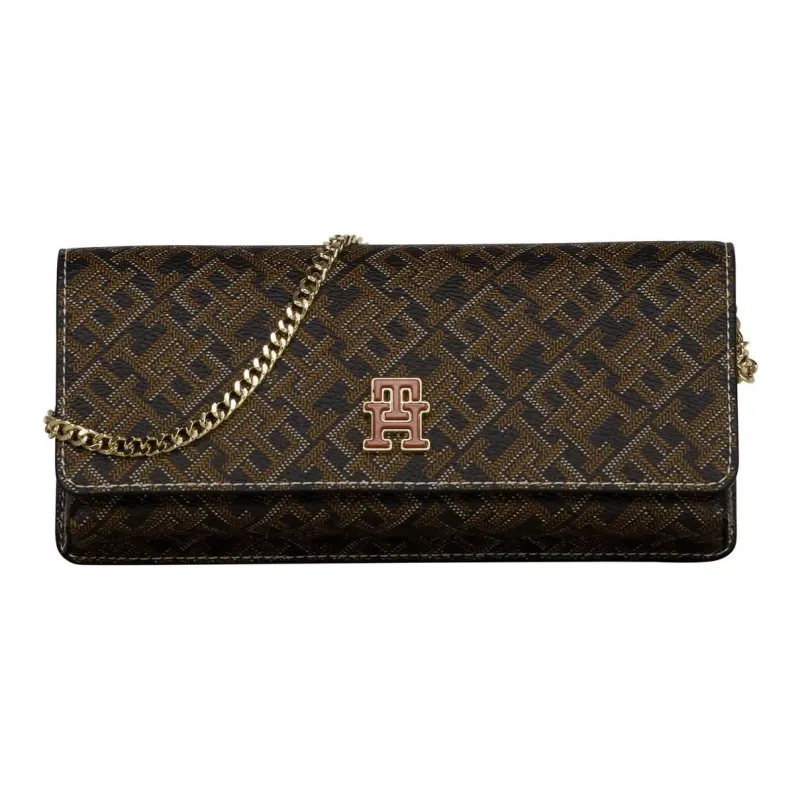 Tommy Hilfiger Polyurethane Wallet Regular Women's Tan-2