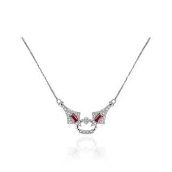 FUNNXI S925 Silver Necklaces Women's