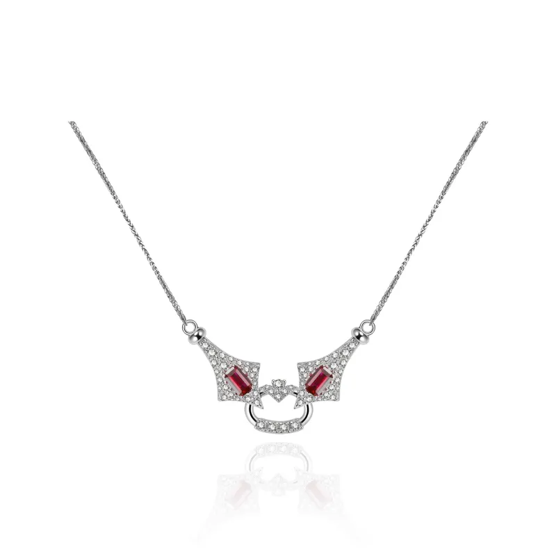 FUNNXI S925 Silver Necklaces Women's-0