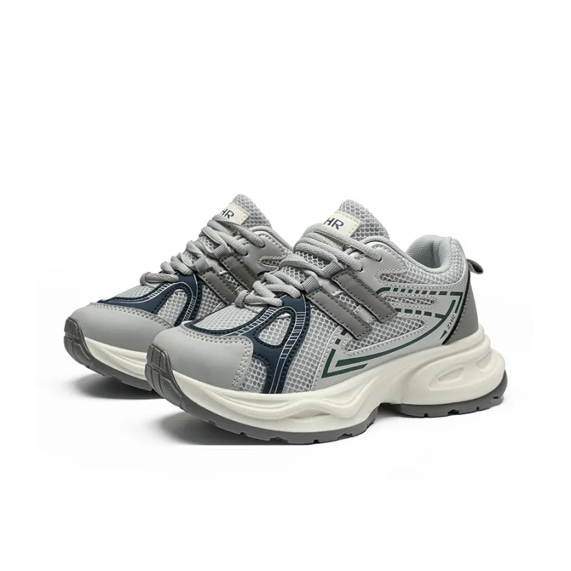 ZHR Seek 2.0 Wear resistant And Lightweight Low Top Chunky Sneakers Women's Beige Blue-1