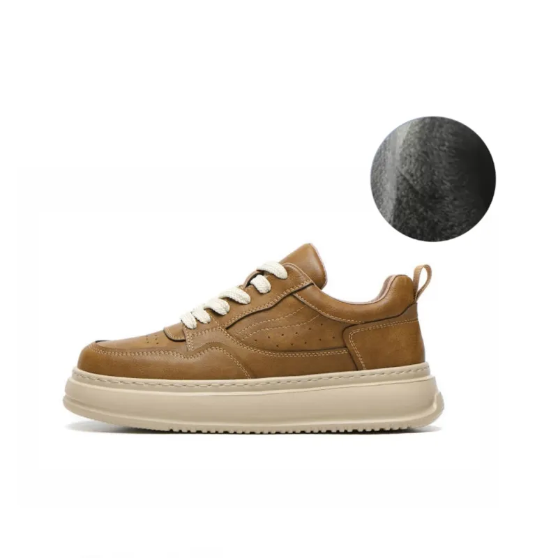 Meixi Warm Low-Top Skateboard Shoes Men's-13
